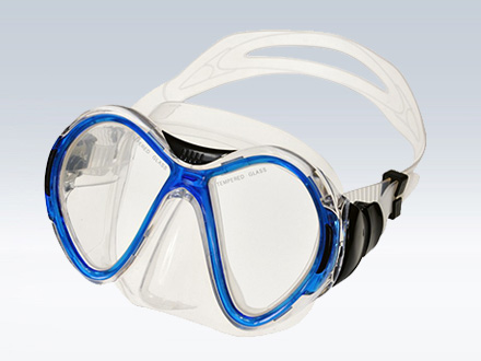 潜水镜 全干式呼吸管 面镜 脚蹼 浮浅装备 浮潜三套装